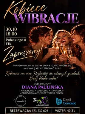 Kobiece Wibracje – wieczór w Ełku